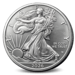 Walking Liberty silver coin